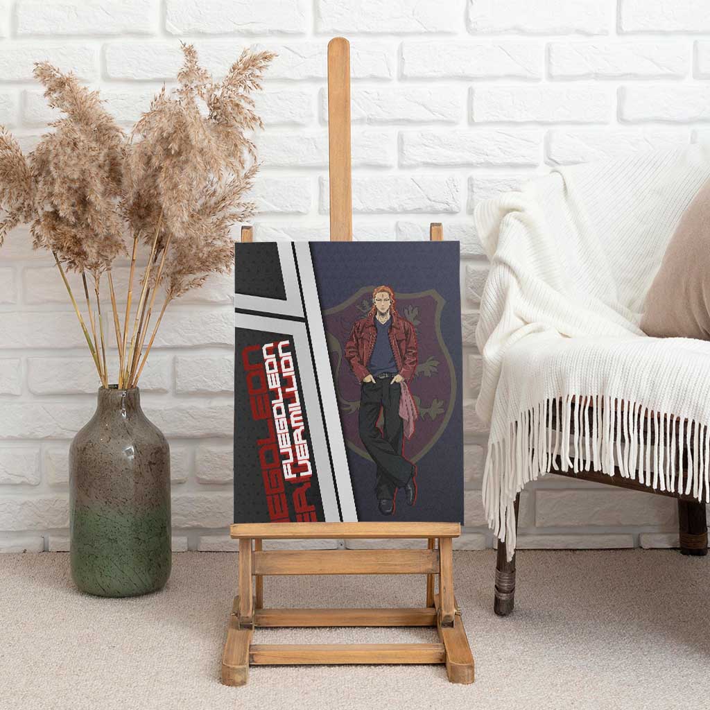 Black Clover Fuegoleon Vermillion Canvas Wall Art Anime Illustration Style