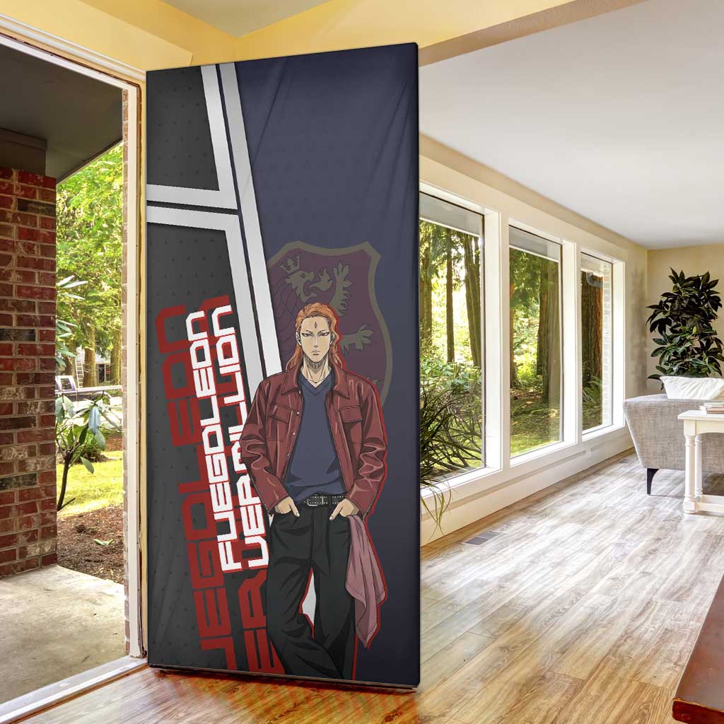 Black Clover Fuegoleon Vermillion Door Cover Anime Illustration Style
