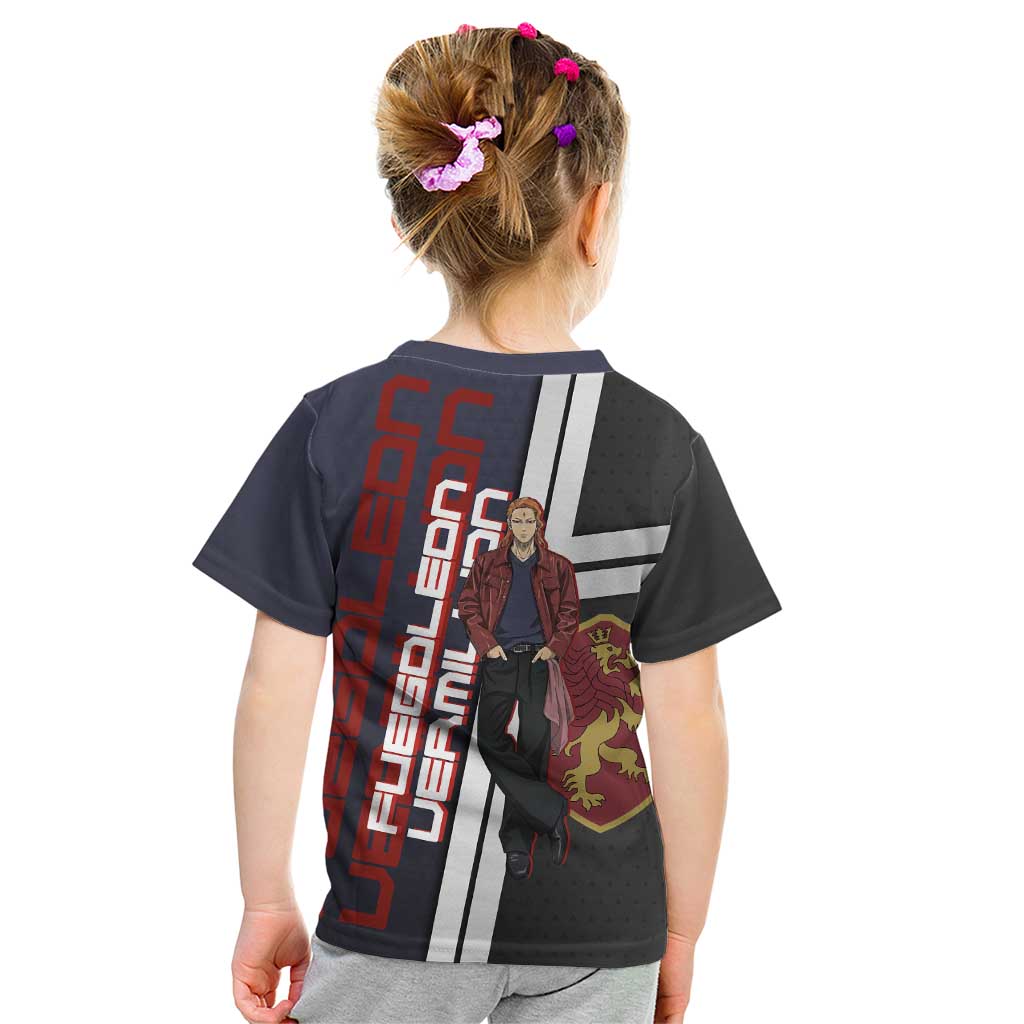 Black Clover Fuegoleon Vermillion Kid T Shirt Anime Illustration Style