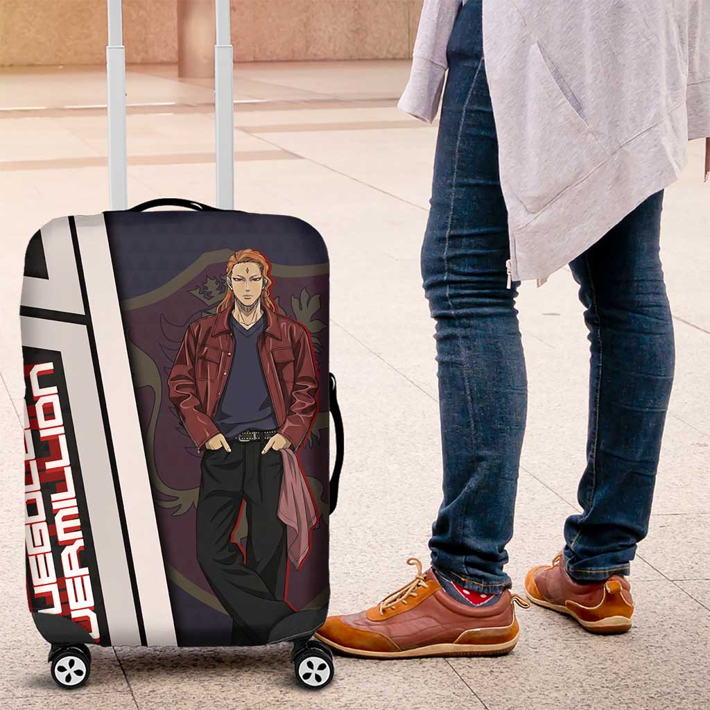 Black Clover Fuegoleon Vermillion Luggage Cover Anime Illustration Style