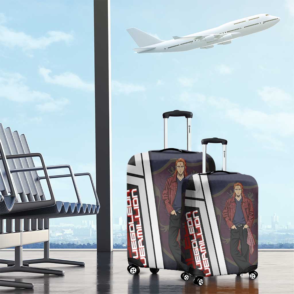 Black Clover Fuegoleon Vermillion Luggage Cover Anime Illustration Style