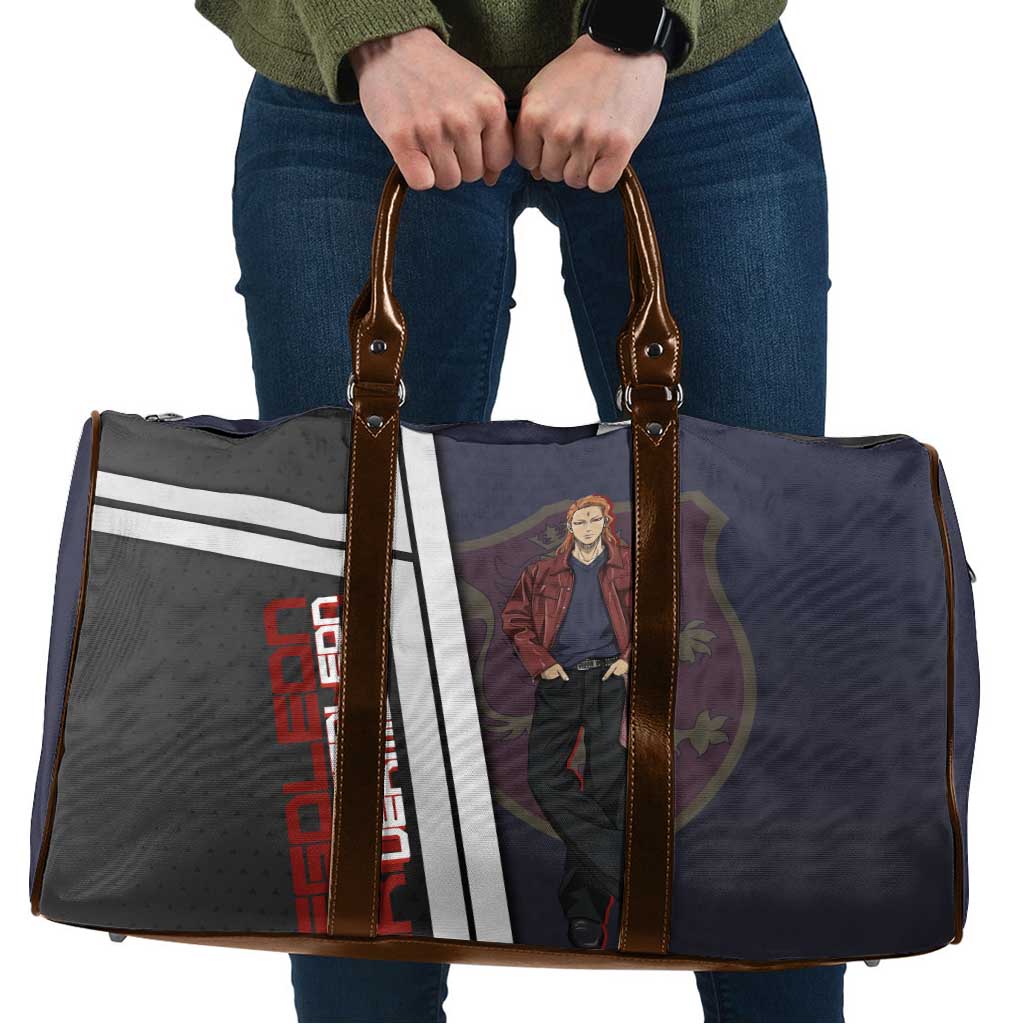 Black Clover Fuegoleon Vermillion Travel Bag Anime Illustration Style
