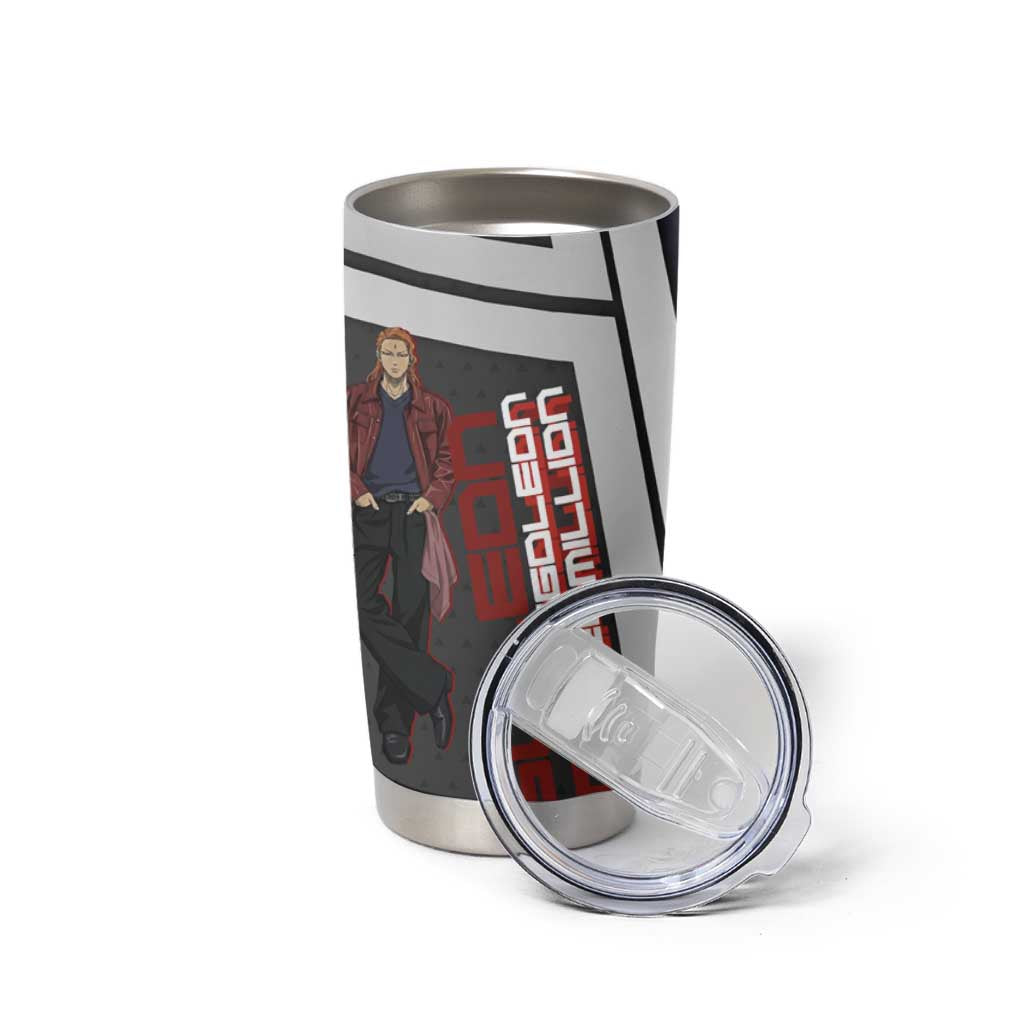 Black Clover Fuegoleon Vermillion Tumbler Cup Anime Illustration Style