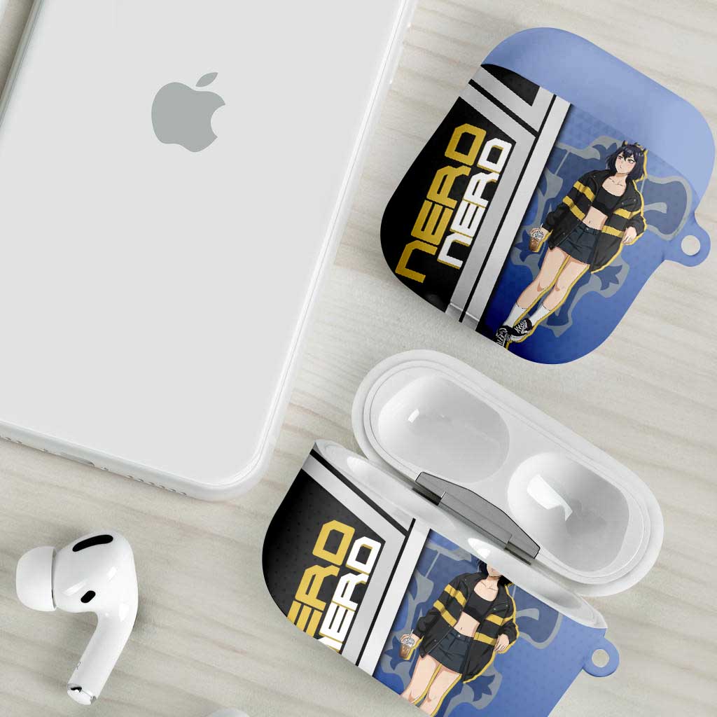 Black Clover Nero AirPods Case Anime Illustration Style