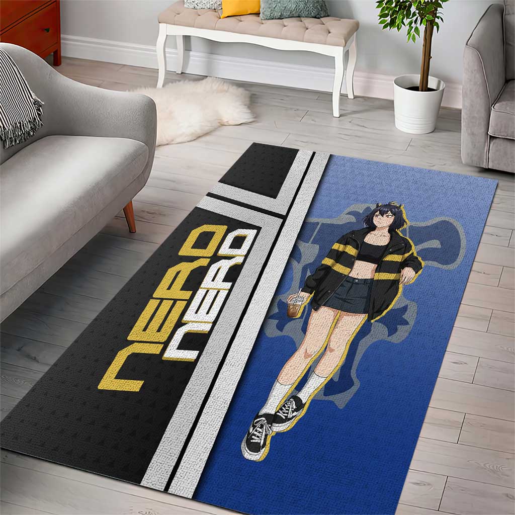 Black Clover Nero Area Rug Anime Illustration Style