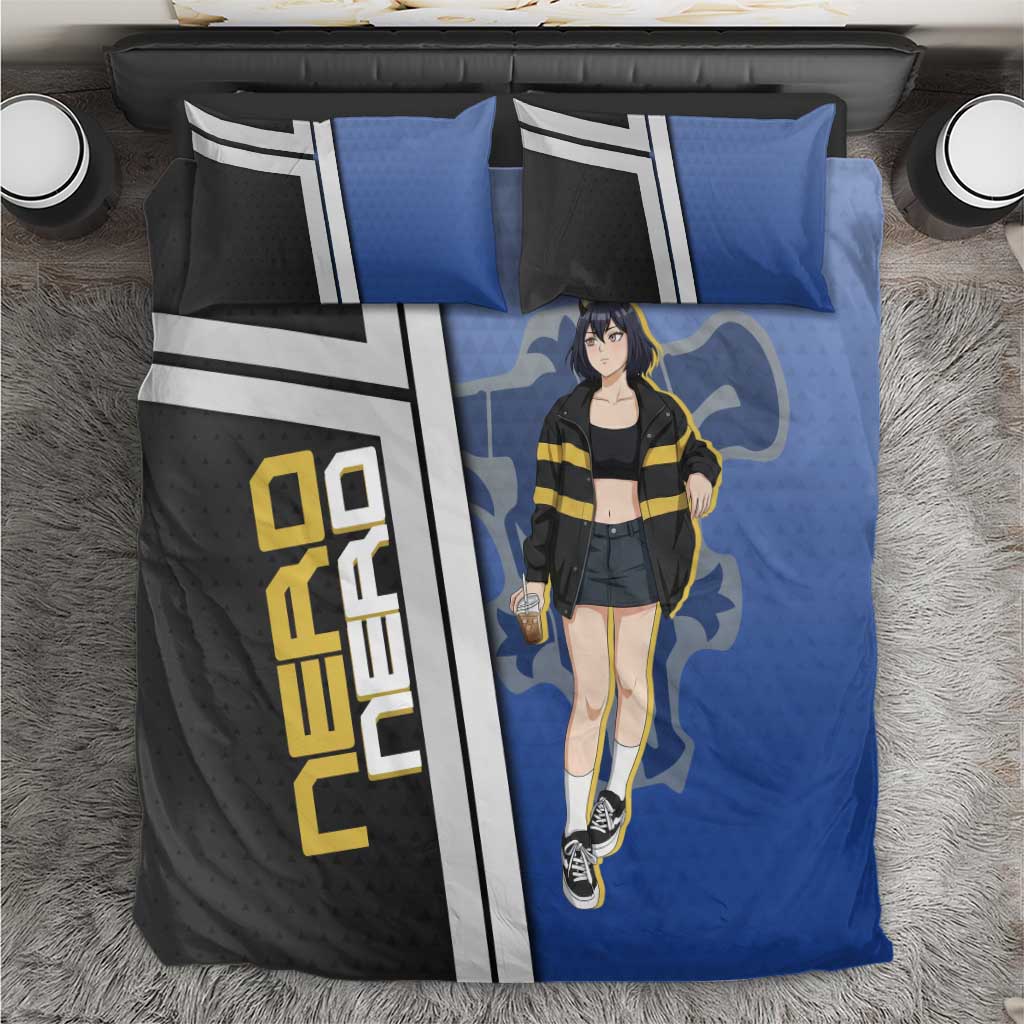 Black Clover Nero Bedding Set Anime Illustration Style