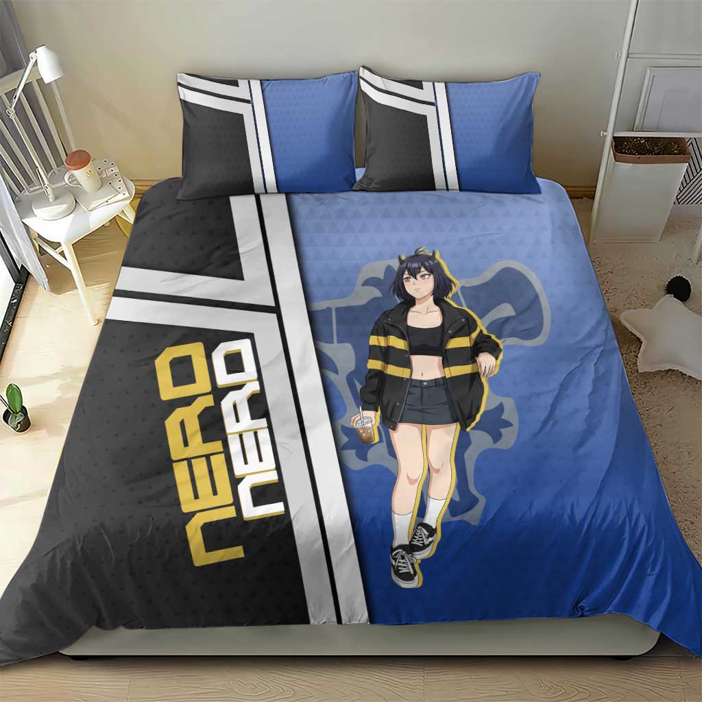 Black Clover Nero Bedding Set Anime Illustration Style