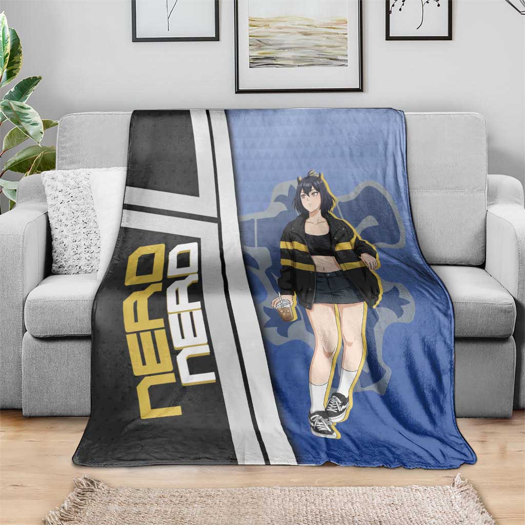 Black Clover Nero Blanket Anime Illustration Style