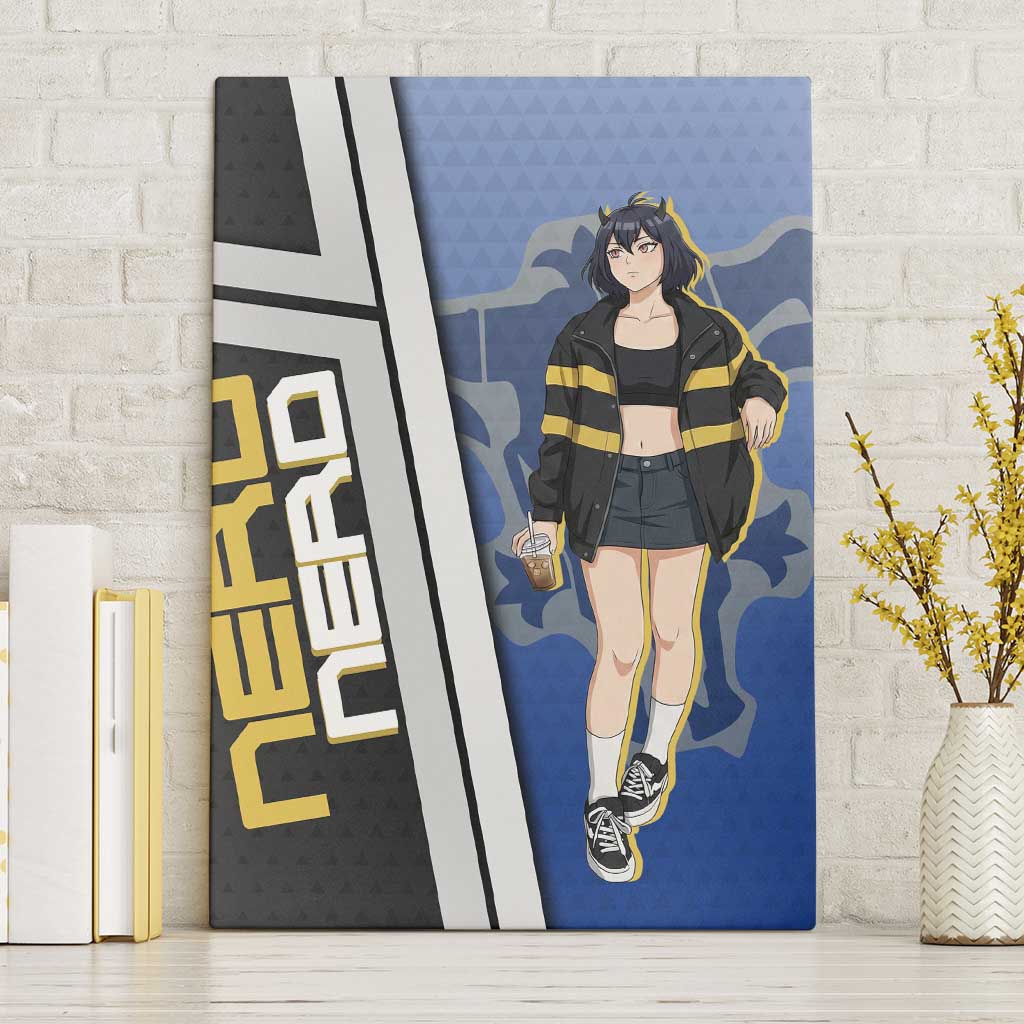 Black Clover Nero Canvas Wall Art Anime Illustration Style
