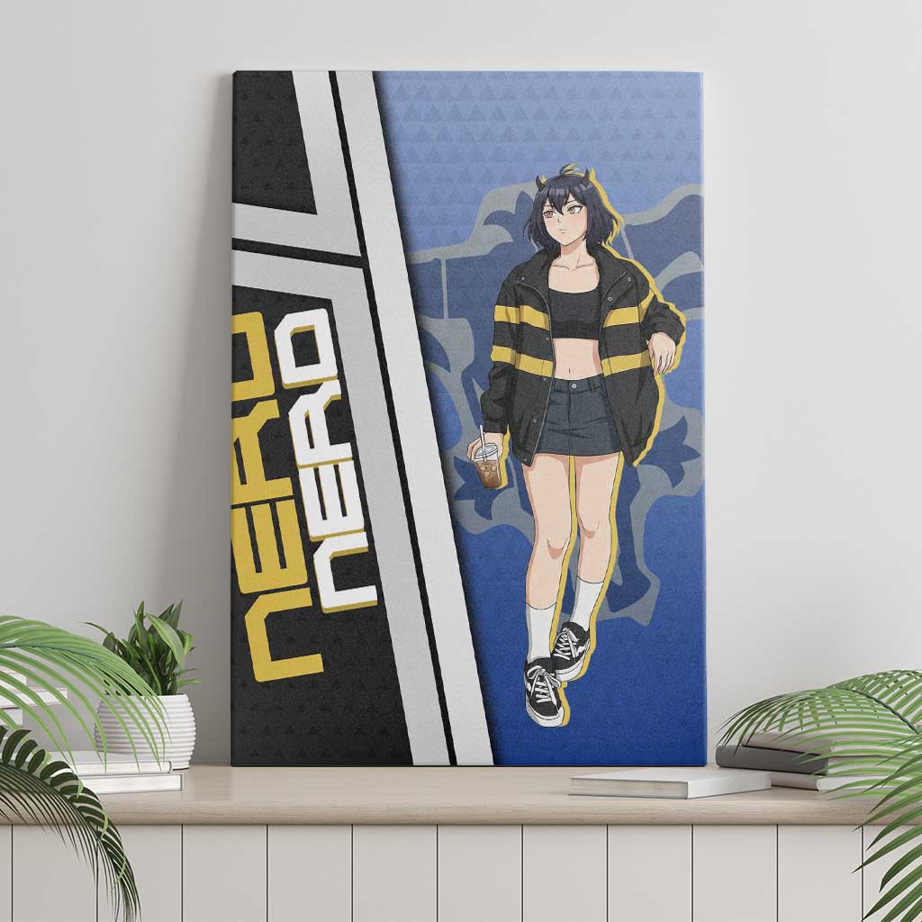 Black Clover Nero Canvas Wall Art Anime Illustration Style