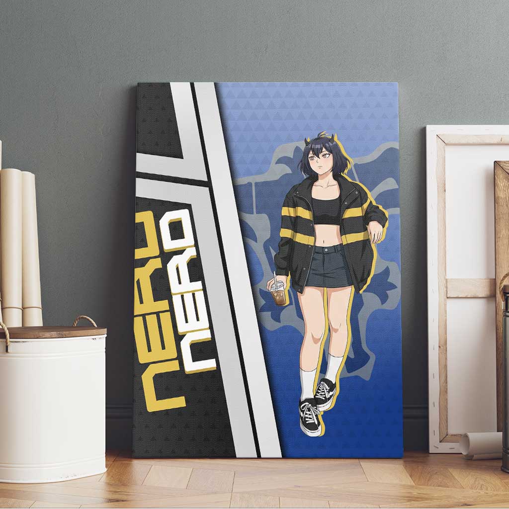 Black Clover Nero Canvas Wall Art Anime Illustration Style