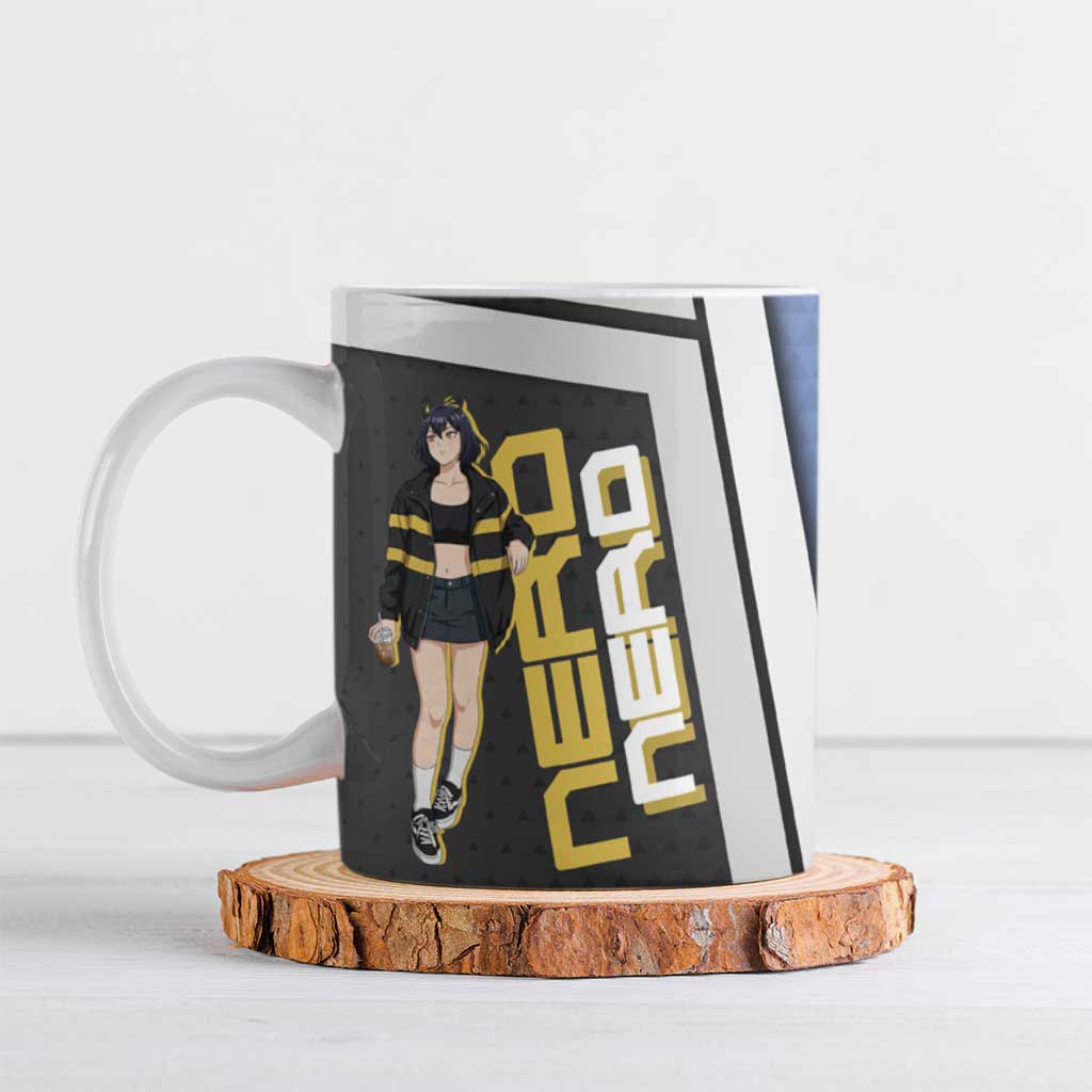 Black Clover Nero Ceramic Mug Anime Illustration Style