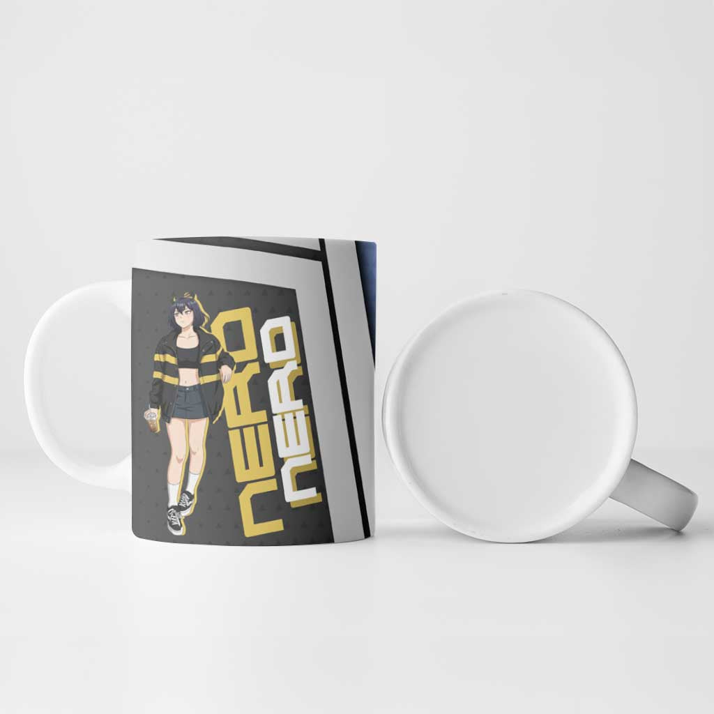 Black Clover Nero Ceramic Mug Anime Illustration Style