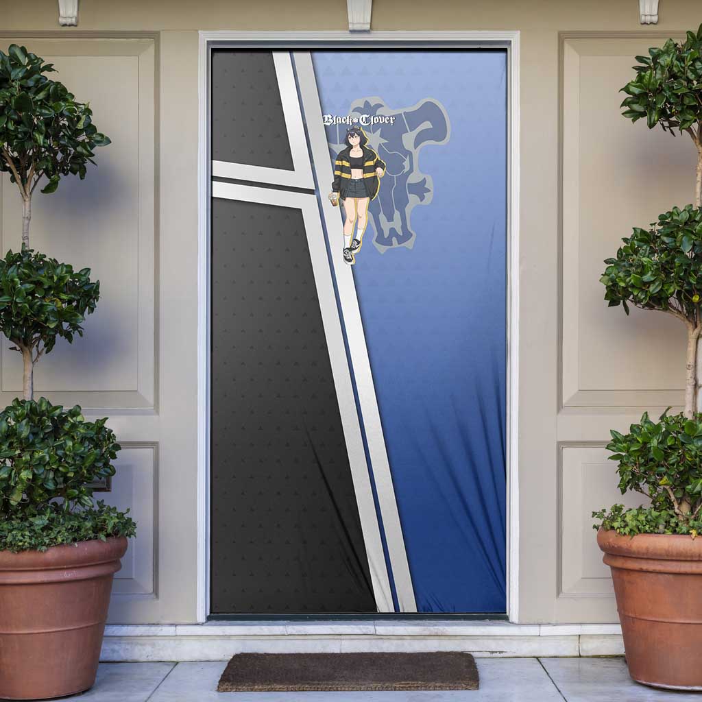 Black Clover Nero Door Cover Anime Illustration Style