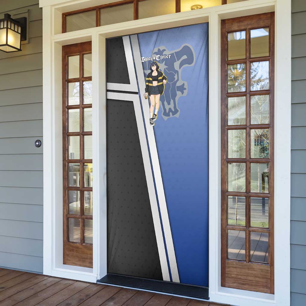 Black Clover Nero Door Cover Anime Illustration Style
