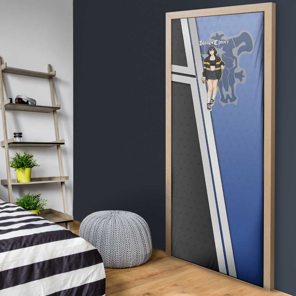 Black Clover Nero Door Cover Anime Illustration Style
