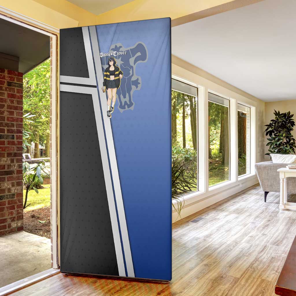 Black Clover Nero Door Cover Anime Illustration Style