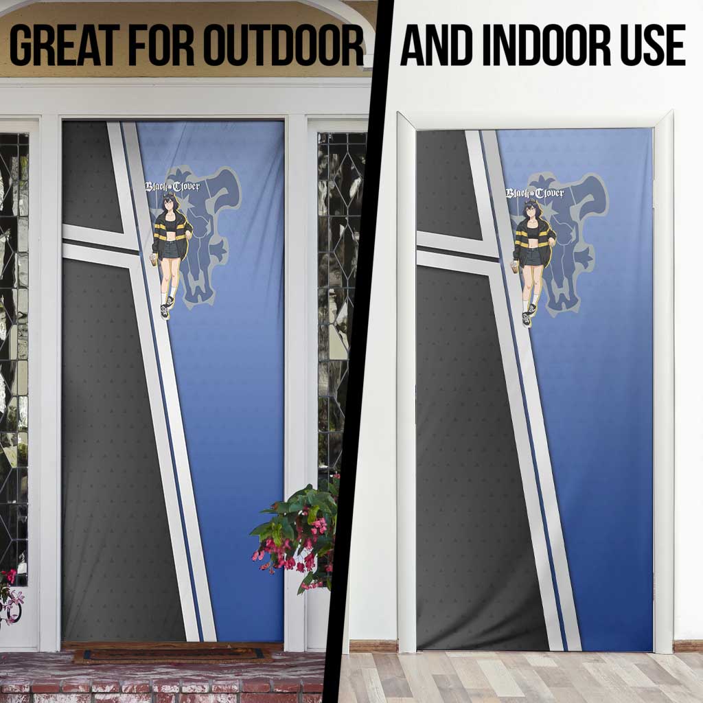 Black Clover Nero Door Cover Anime Illustration Style
