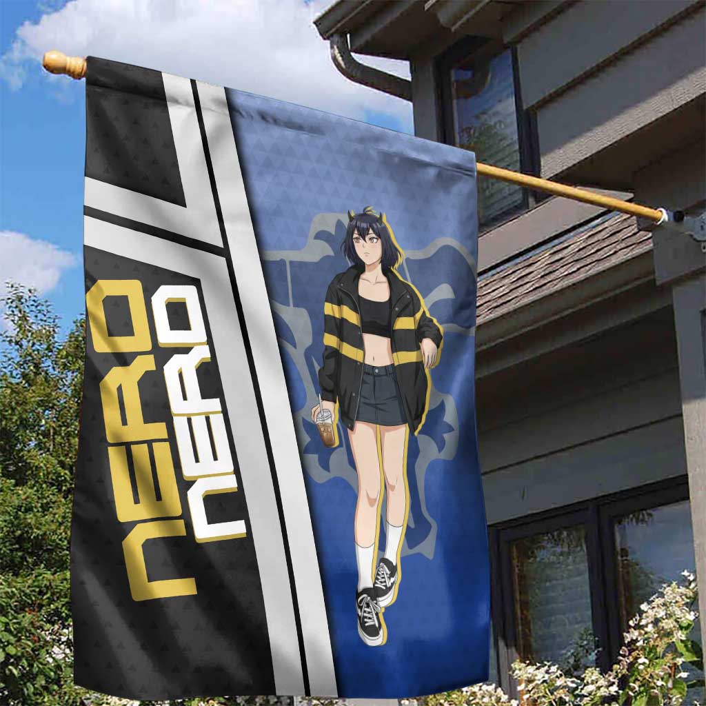 Black Clover Nero Garden Flag Anime Illustration Style