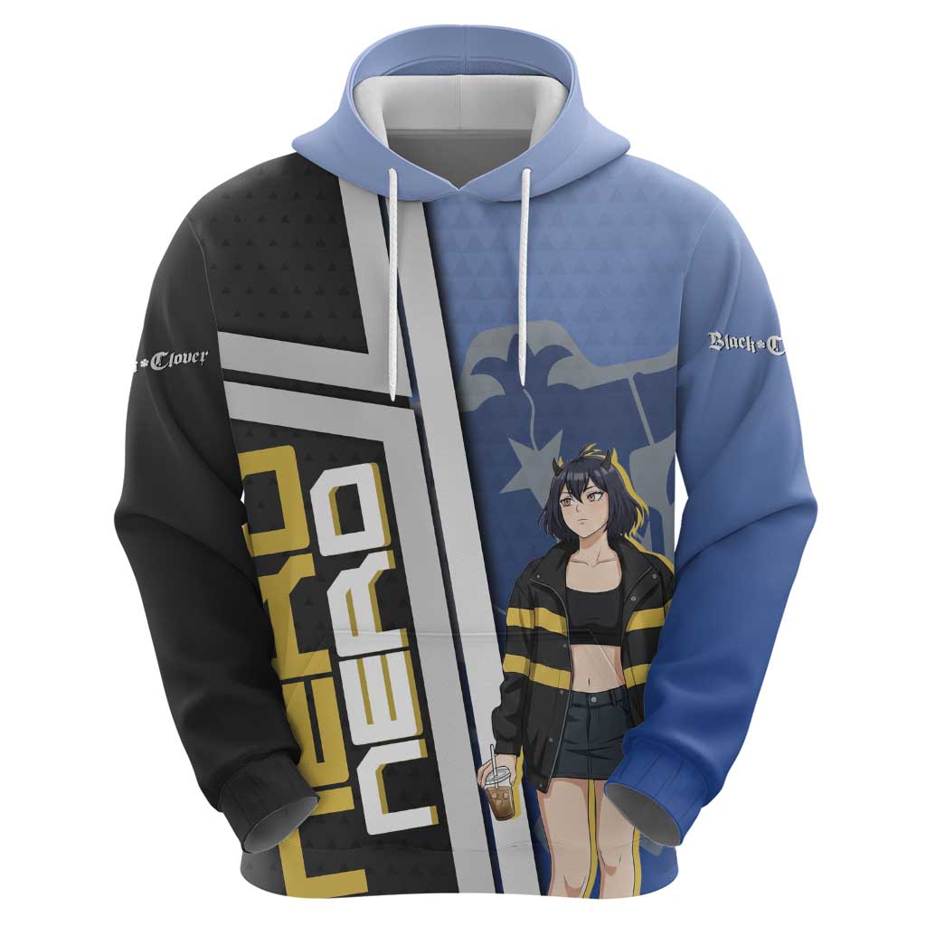 Black Clover Nero Hoodie Anime Illustration Style