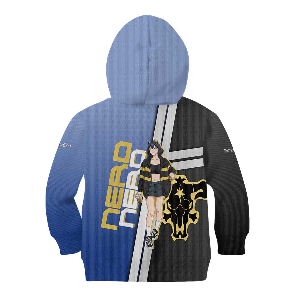 Black Clover Nero Kid Hoodie Anime Illustration Style