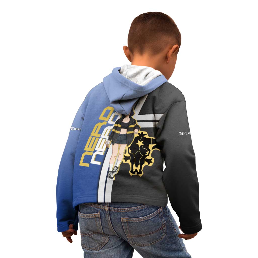 Black Clover Nero Kid Hoodie Anime Illustration Style