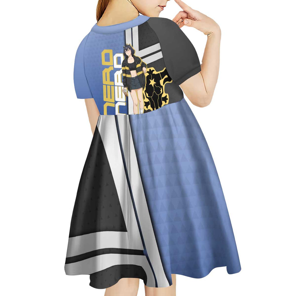 Black Clover Nero Kid Short Sleeve Dress Anime Illustration Style