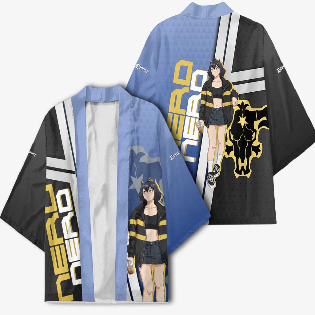 Black Clover Nero Kimono Anime Illustration Style