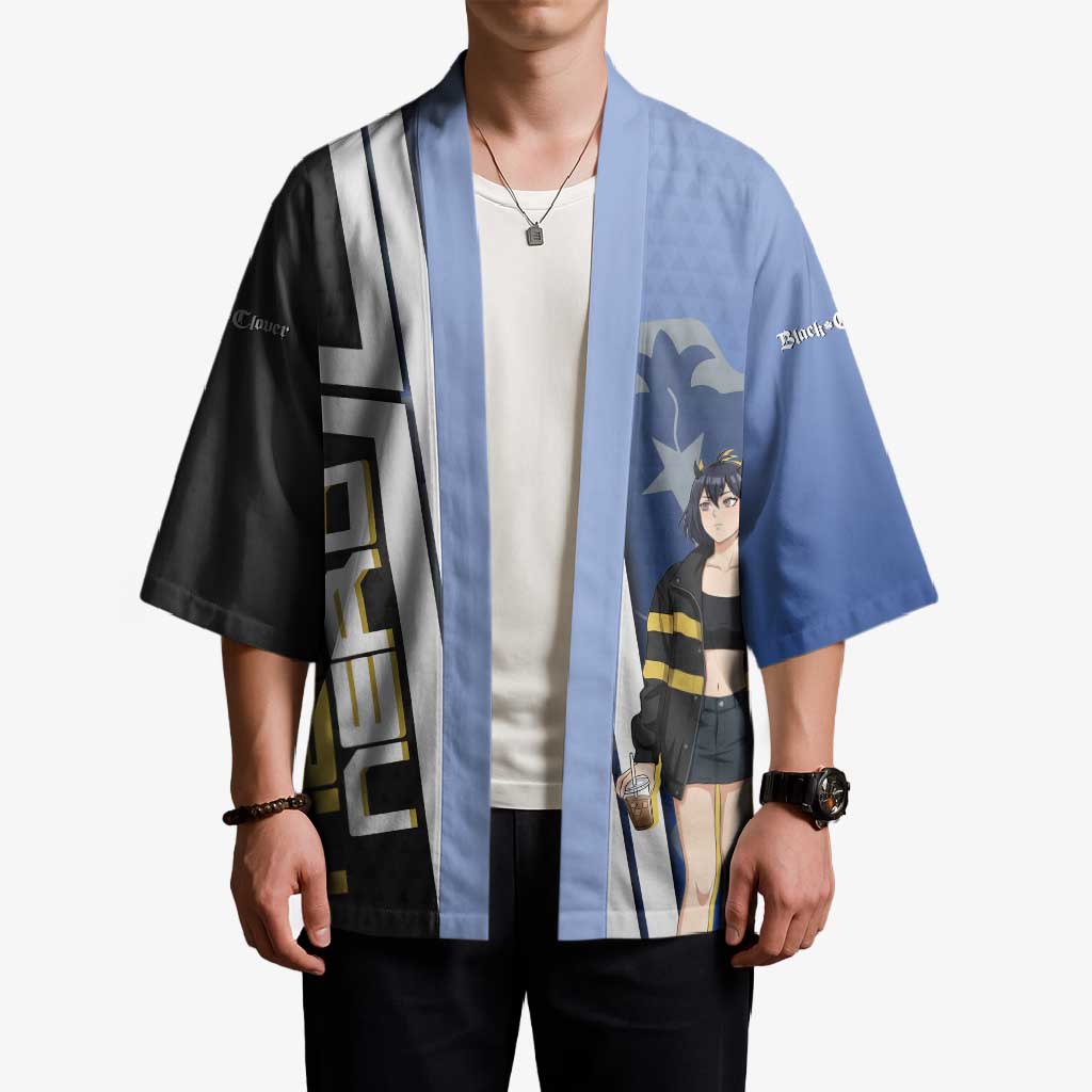 Black Clover Nero Kimono Anime Illustration Style
