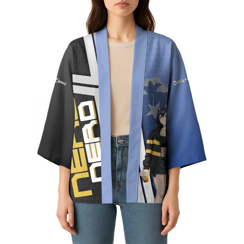 Black Clover Nero Kimono Anime Illustration Style