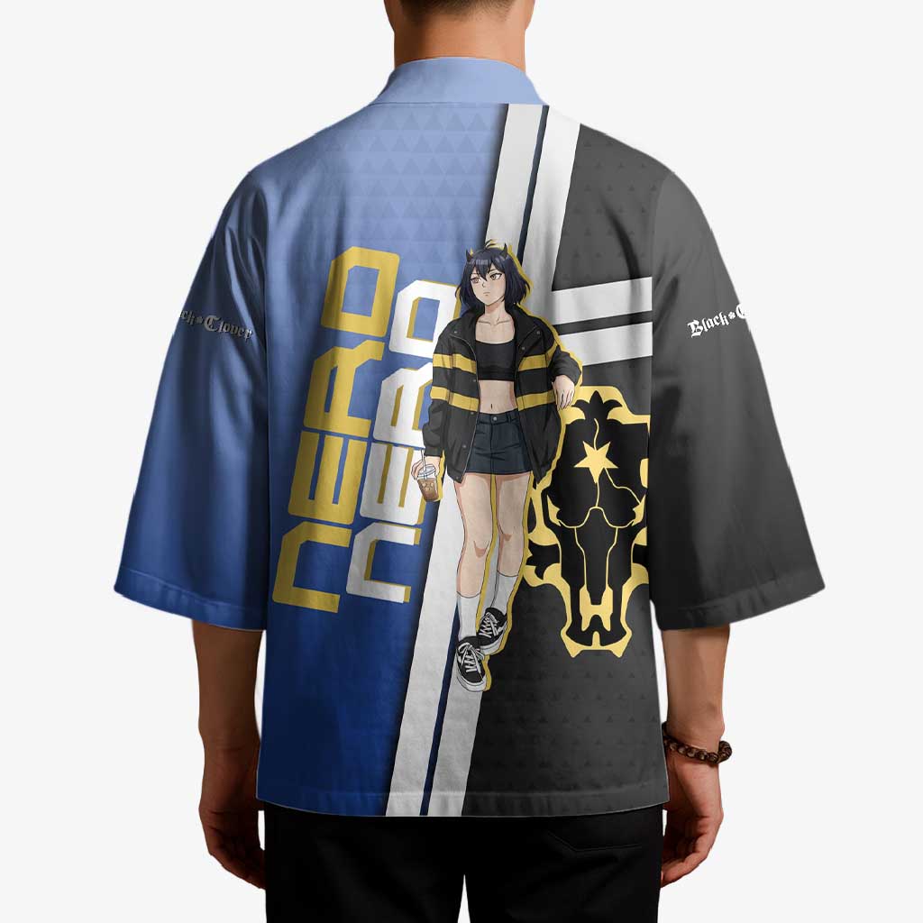 Black Clover Nero Kimono Anime Illustration Style