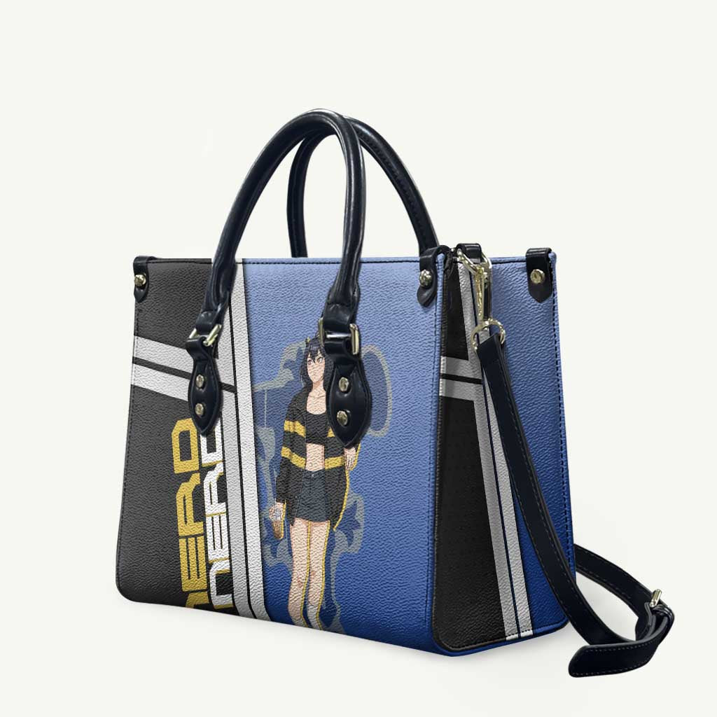 Black Clover Nero Leather Bag Anime Illustration Style