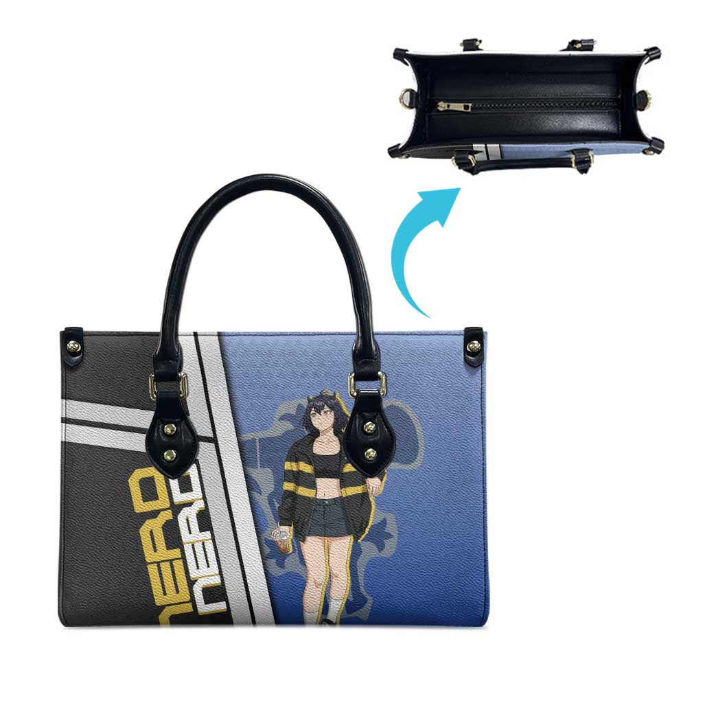 Black Clover Nero Leather Bag Anime Illustration Style