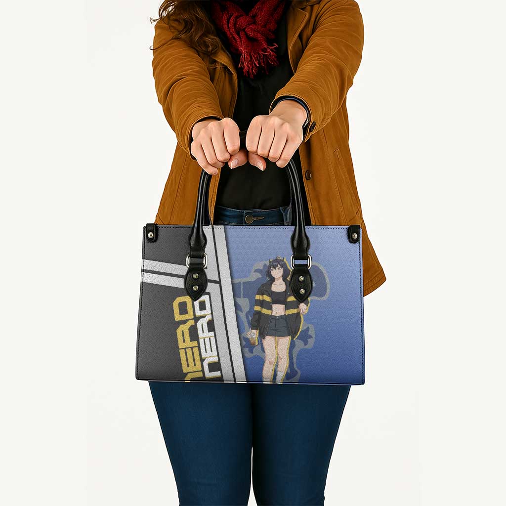 Black Clover Nero Leather Bag Anime Illustration Style
