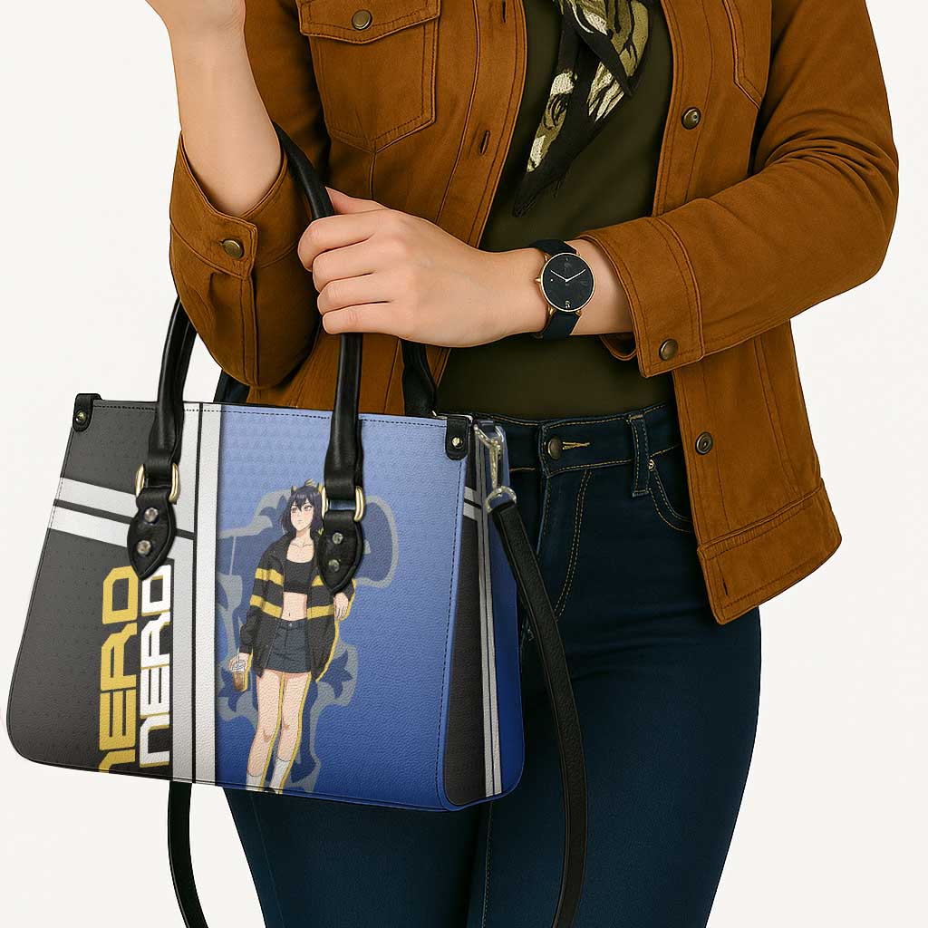 Black Clover Nero Leather Bag Anime Illustration Style
