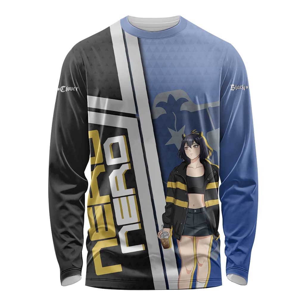 Black Clover Nero Long Sleeve Shirt Anime Illustration Style