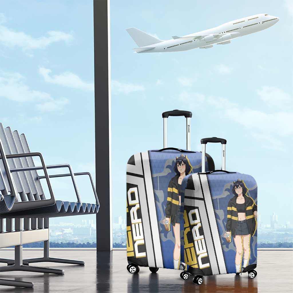 Black Clover Nero Luggage Cover Anime Illustration Style
