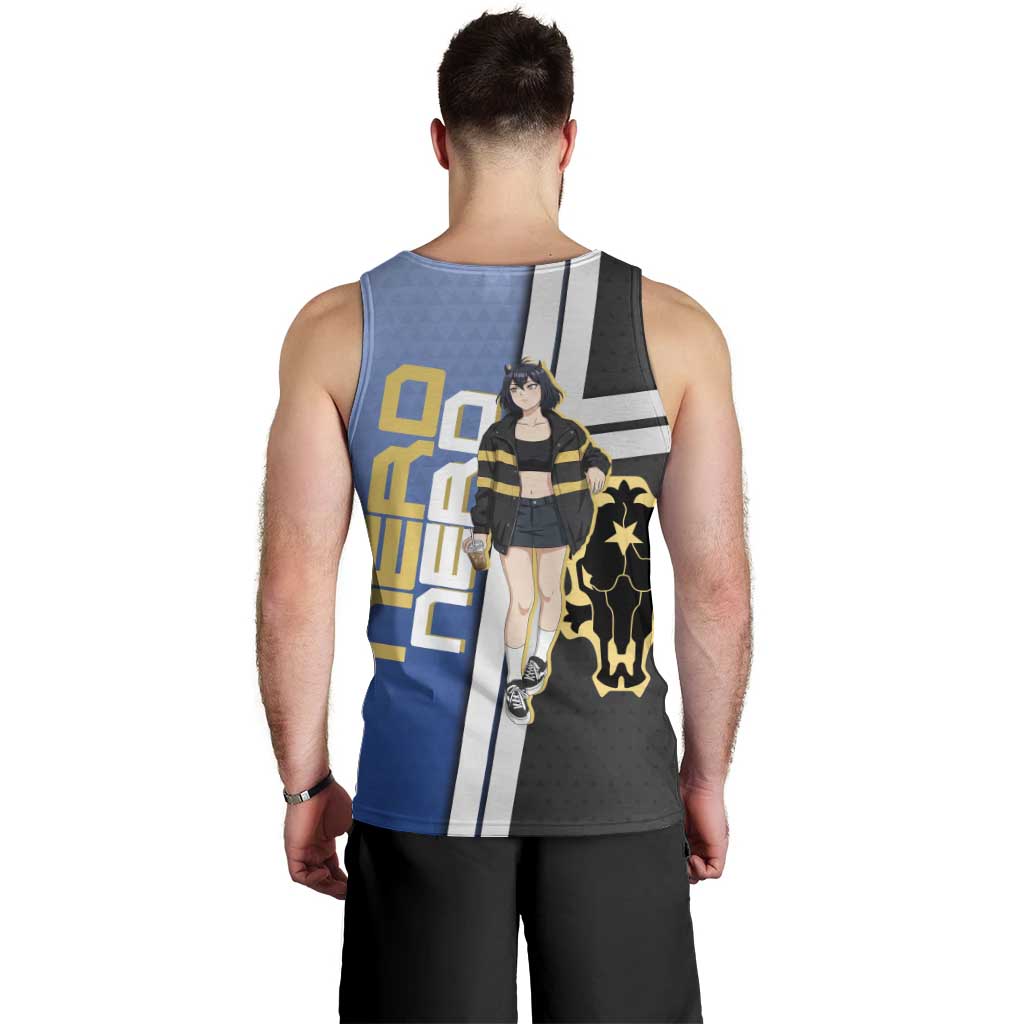 Black Clover Nero Men Tank Top Anime Illustration Style
