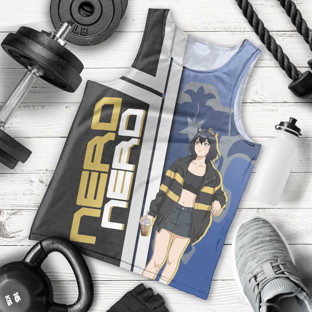Black Clover Nero Men Tank Top Anime Illustration Style