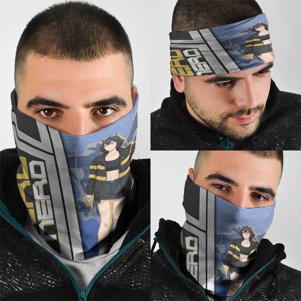 Black Clover Nero Neck Gaiter Anime Illustration Style