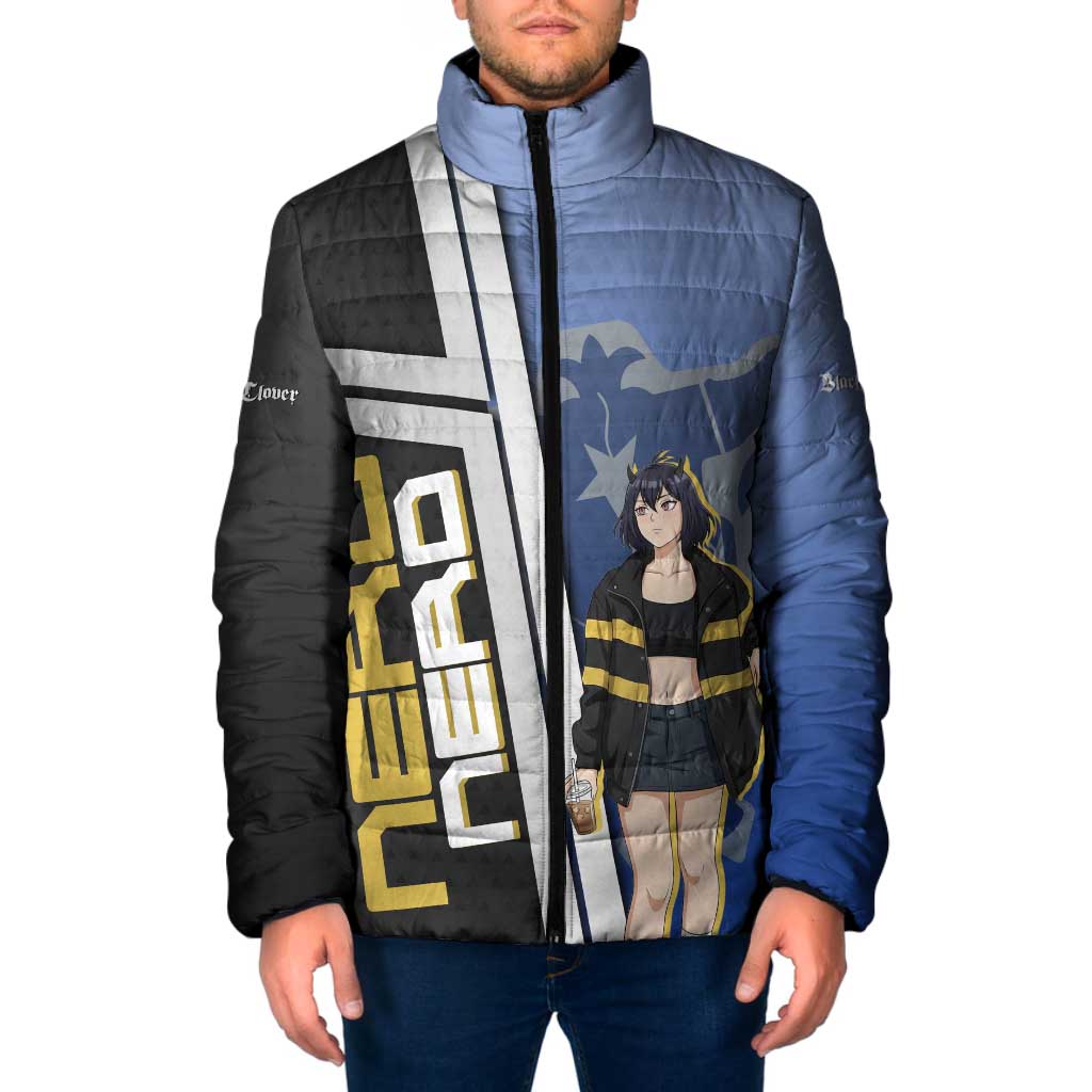Black Clover Nero Padded Jacket Anime Illustration Style