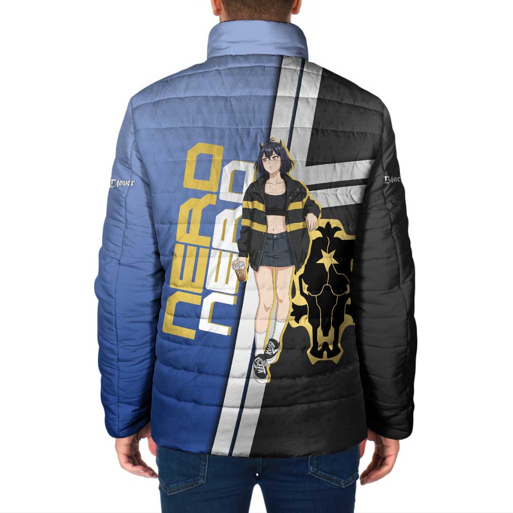 Black Clover Nero Padded Jacket Anime Illustration Style