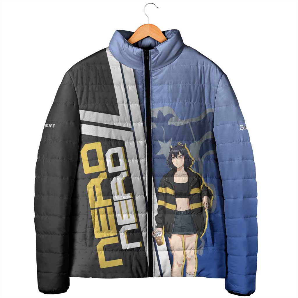 Black Clover Nero Padded Jacket Anime Illustration Style