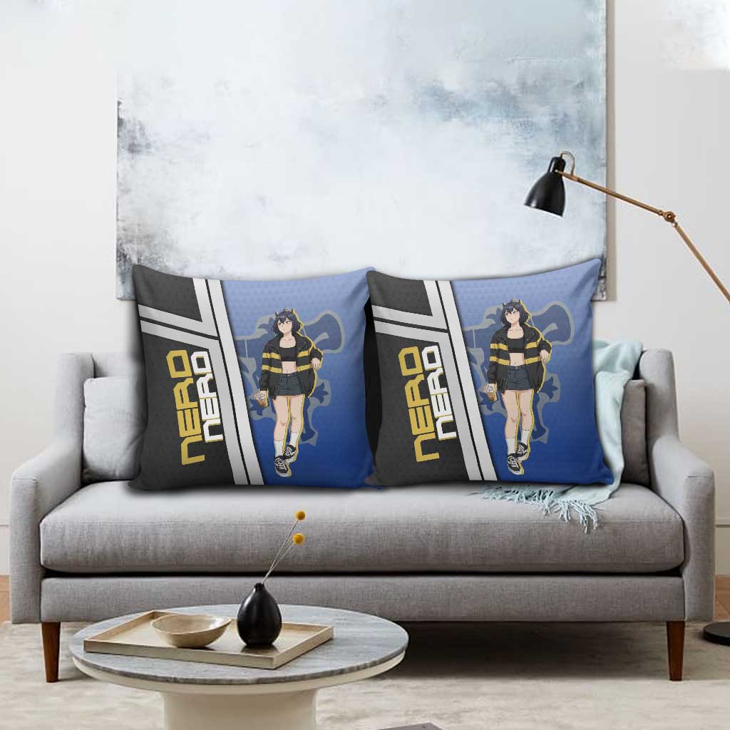 Black Clover Nero Pillow Cover Anime Illustration Style