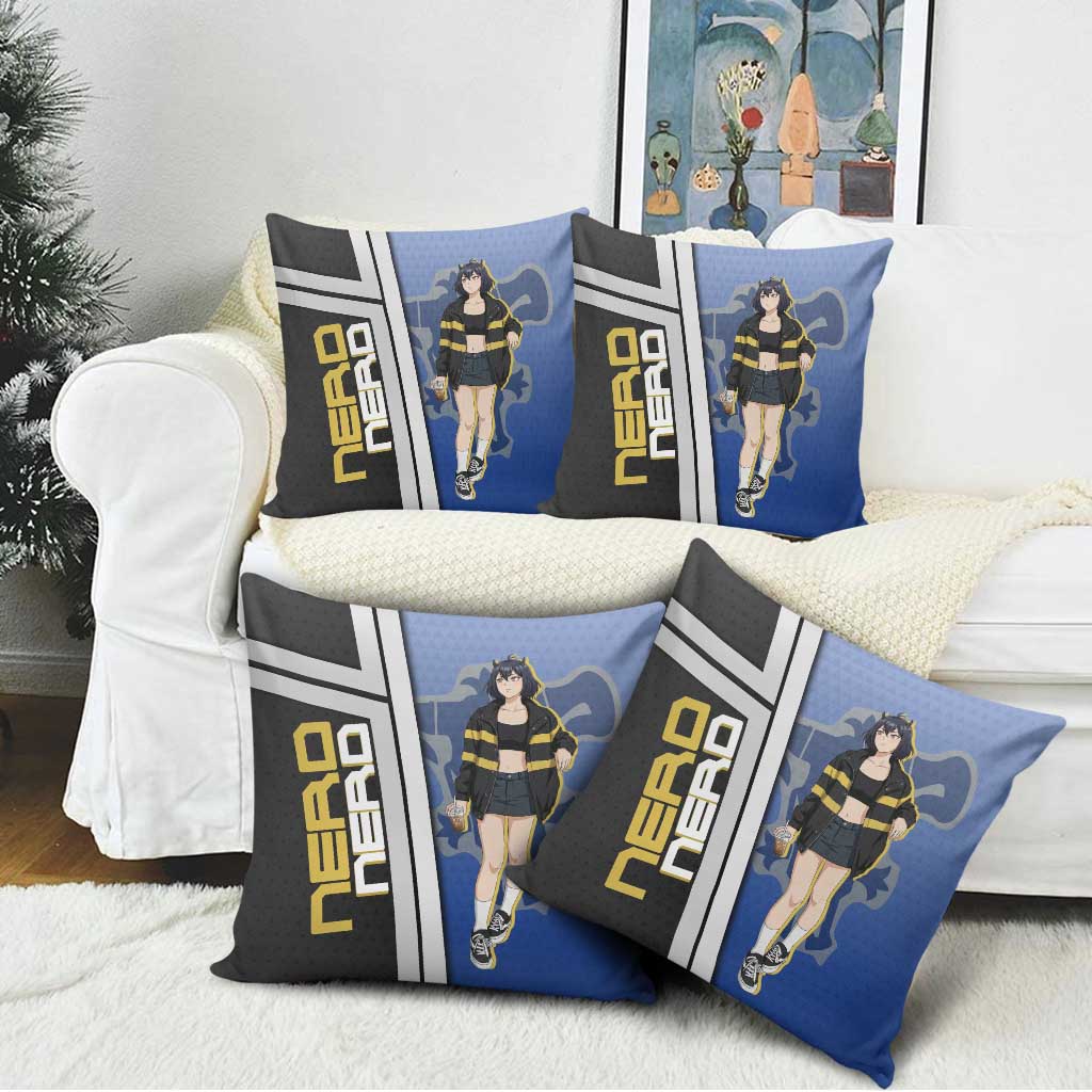 Black Clover Nero Pillow Cover Anime Illustration Style