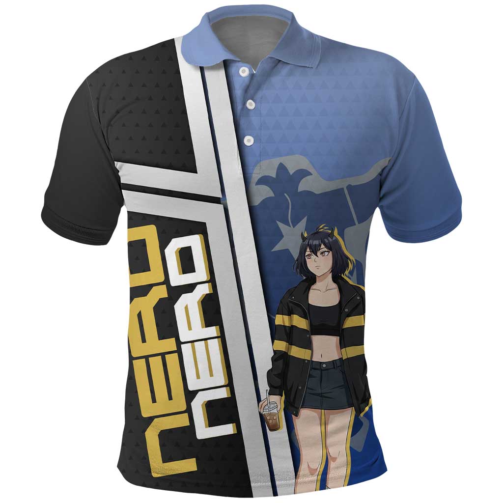 Black Clover Nero Polo Shirt Anime Illustration Style