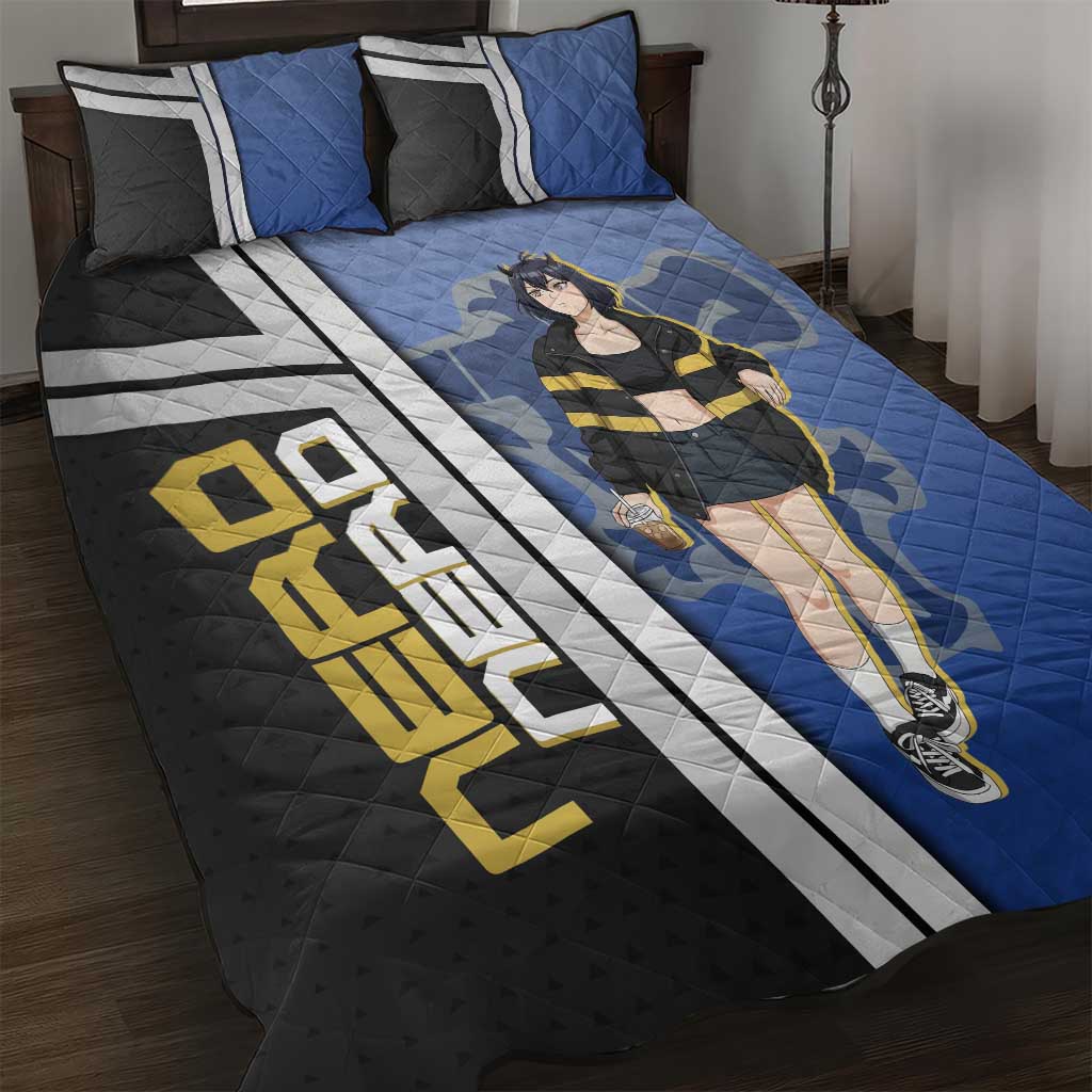Black Clover Nero Quilt Bed Set Anime Illustration Style