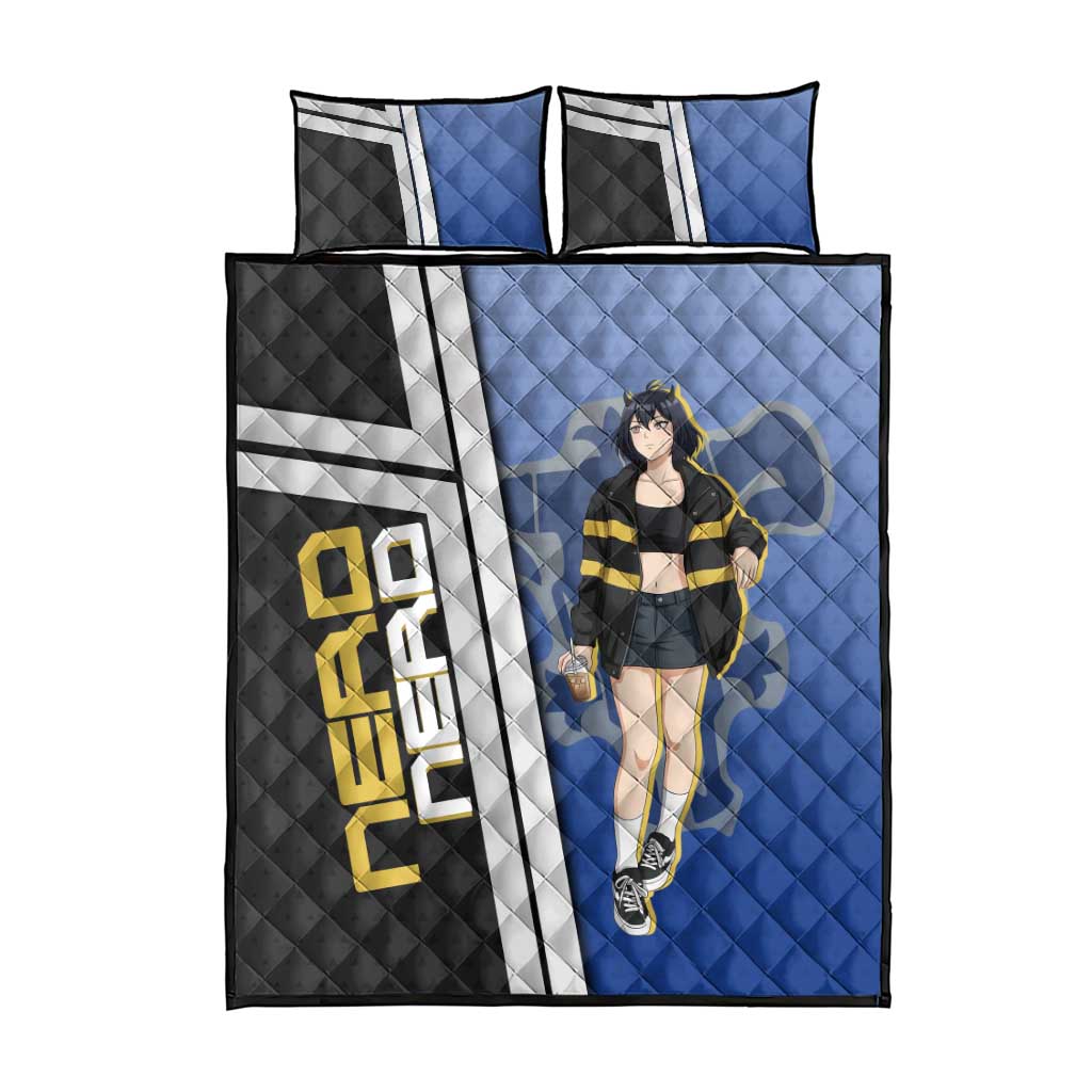Black Clover Nero Quilt Bed Set Anime Illustration Style
