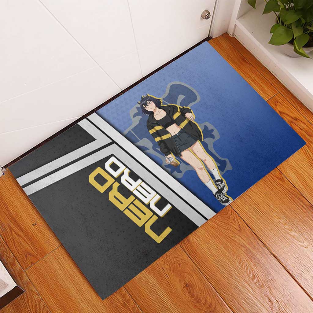 Black Clover Nero Rubber Doormat Anime Illustration Style