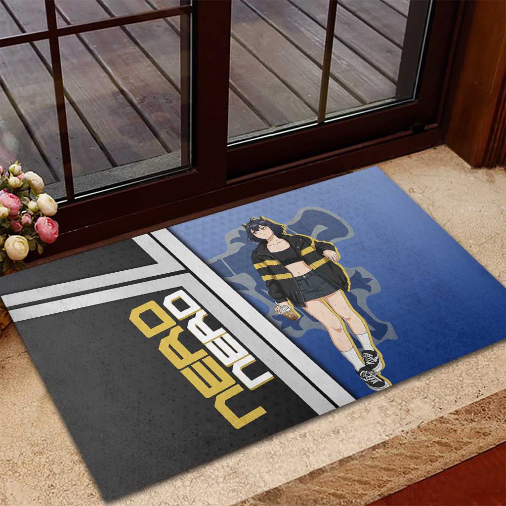 Black Clover Nero Rubber Doormat Anime Illustration Style